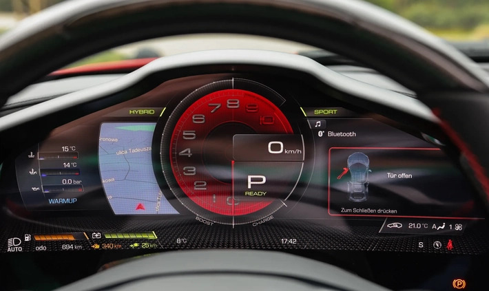 Ferrari 296 GTS cena 499000 przebieg: 1200, rok produkcji 2023 z Krosno małe 211